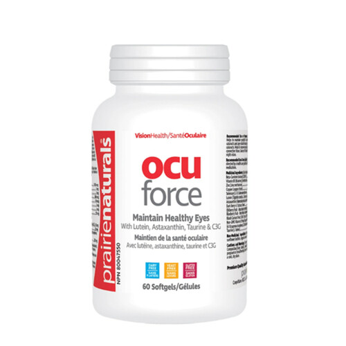 Prairie Naturals Ocu Force Softgels 60 EA 