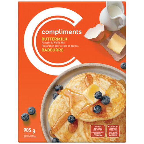 Compliments Pancake & Waffle Mix Traditional Buttermilk 905 g