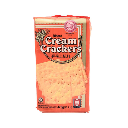 Hup Seng Crackers Biskut Cream 428 g