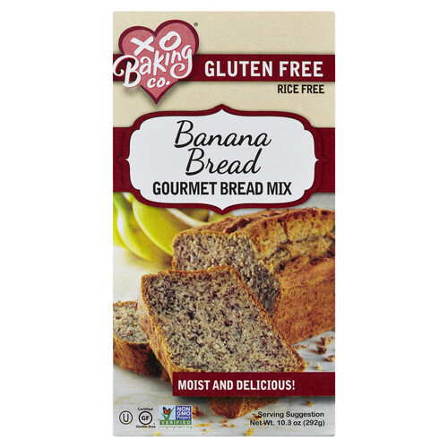 XO Baking Gluten-Free Bread Mix Banana Bread 292 g