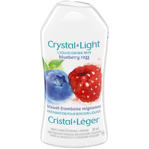 Crystal Light Liquid Drink Mix Blueberry Razz 48 ml