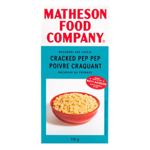 Matheson Food Company Macaroni And Cheese Cracked Pepper 171 g