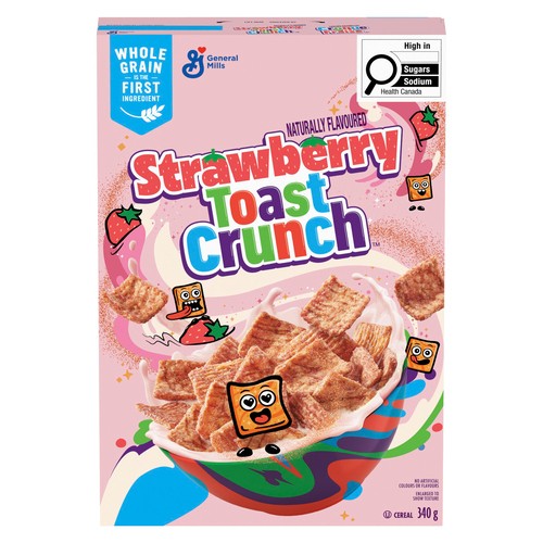 General Mills Cereal Strawberry Toast Crunch 340 g