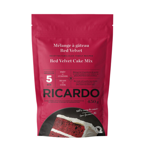 RICARDO Cake Mix Red Velvet 450 g