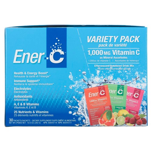 Ener-C Vitamins C Drink Mix Variety Pack 30 Count