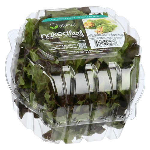 Naked Leaf Lettuce Red Butter 1 Count