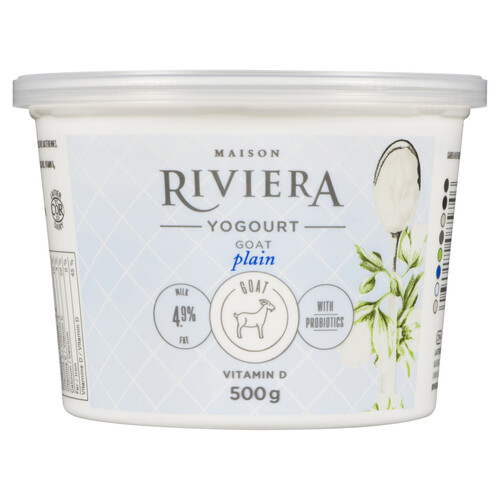 Riviera Goat Yogurt Plain 500 g