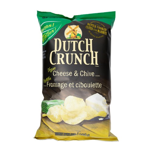 Old Dutch Crunch Vegan Potato Chips Cheese & Chive 200 g