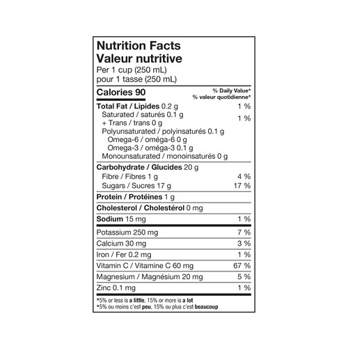Oasis Health Break Juice Omega-3 Orange Pineapple Passion Coconut 1.6 L