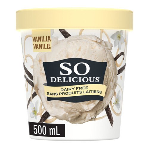 So Delicious Dairy Free Cashew-Based Frozen Dessert Simply Vanilla