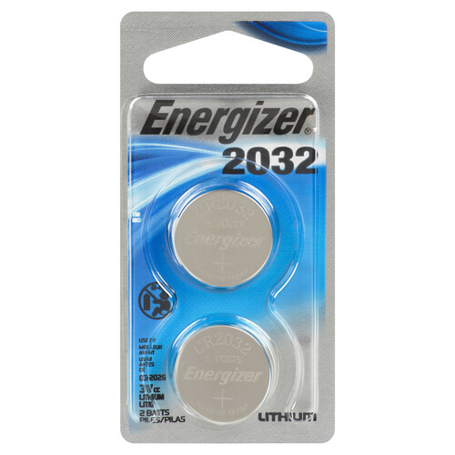Energizer 2032 Watch Batteries 2 EA