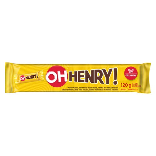 Oh Henry! Snack Sized Candy Bars 120 g