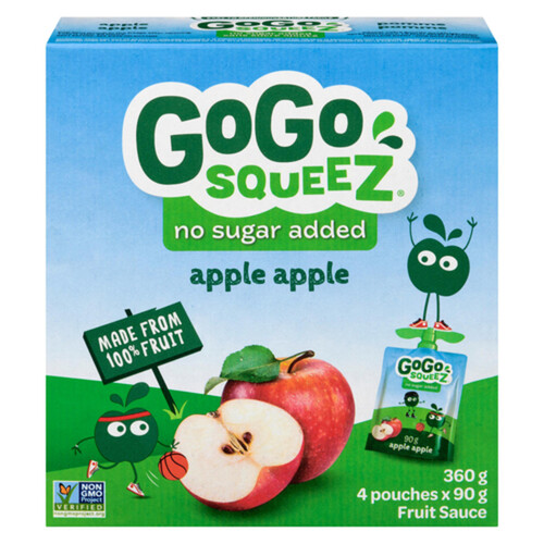GoGo Squeez Fruit Sauce Apple 4 x 90 g