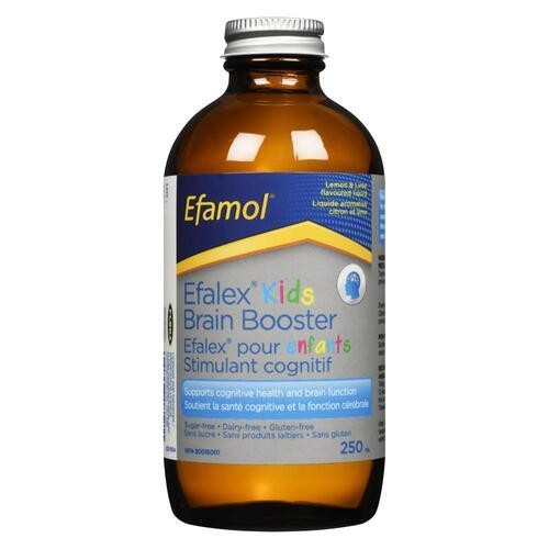 Flora Kids Efamol Efalex Brain Booster Lemon & Lime Flavoured Liquid 250 ml