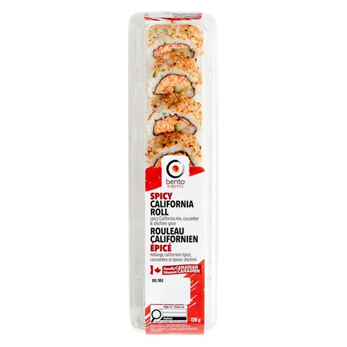 Bento Box Sushi Spicy California Roll 5 Pieces 120 g