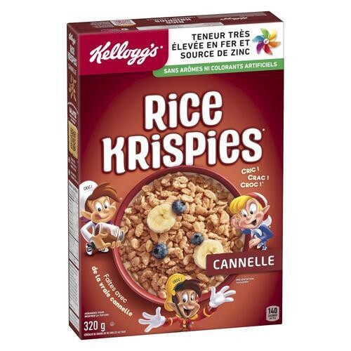 Kellogg's Cereal Rice Krispies Cinnamon 320 g
