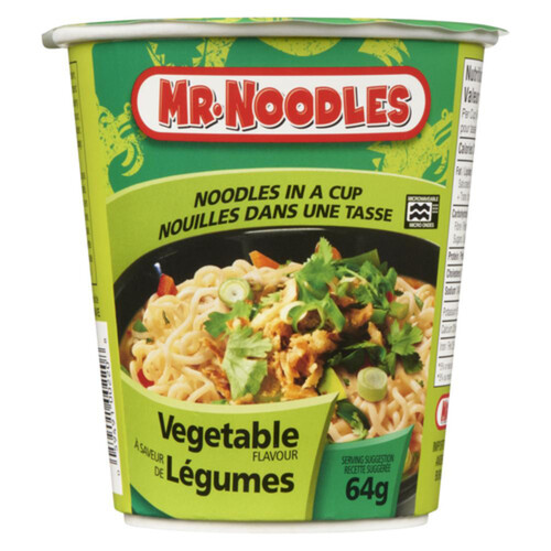Mr. Noodles Cup Of Noodles Vegetable Flavour 64 g