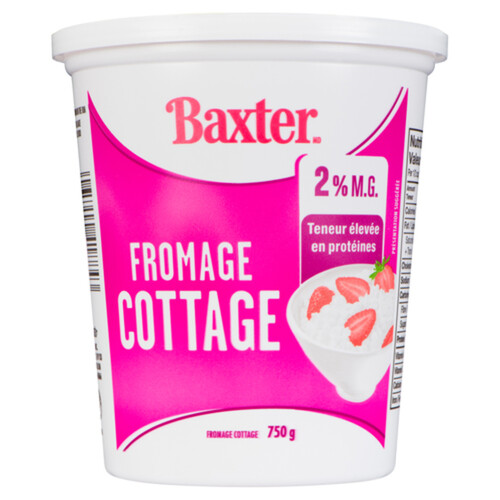 Baxter 2% Cottage Cheese 750 g