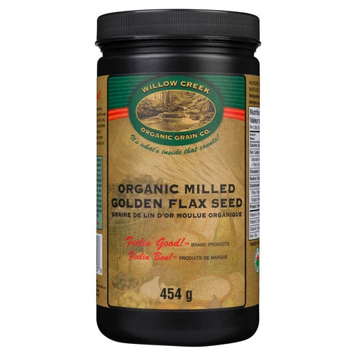Willow Creek Organic Milled Flax Seed Golden  454 g