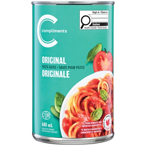 Compliments Pasta Sauce Original  680 ml