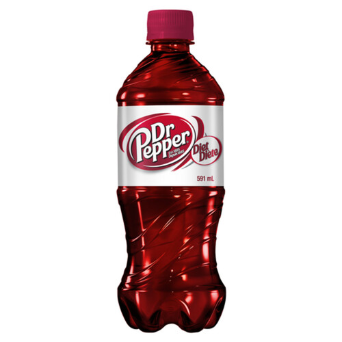 Dr Pepper Soft Drink Diet 591 ml (bottle)