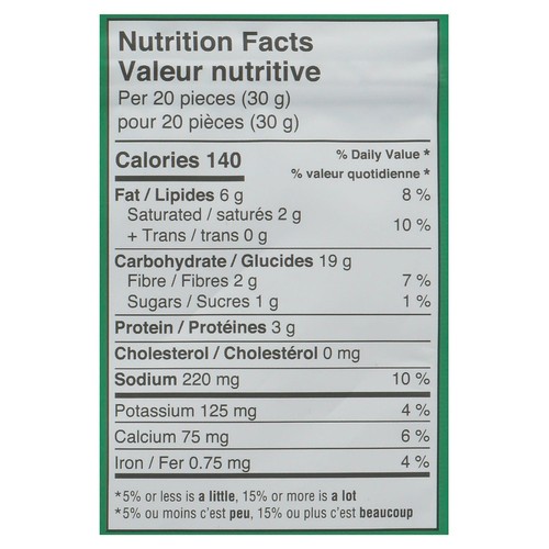 Hippie Snack Crunchers Snacking Crackers Dill Pickle 110 g