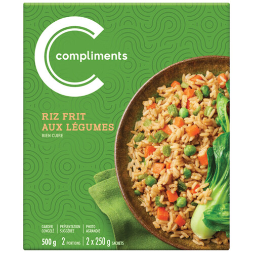 Compliments Fried Rice Vegetable 500 g (frozen)