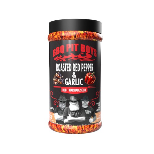 BBQ Pit Boys Spices Roasted Red Pepper And Garlic 240 g