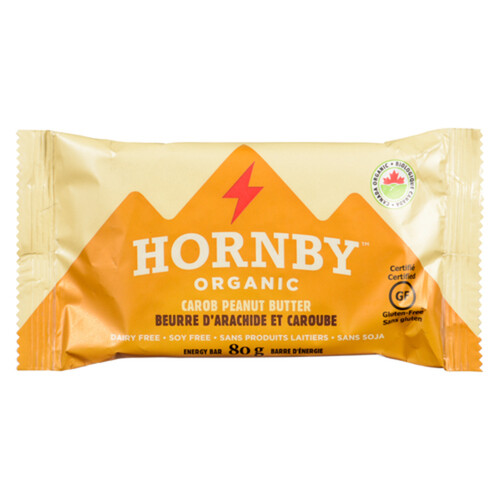 Hornby Island Organic Carob Energy Bar Peanut Butter 80 g