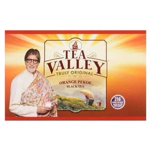 Tea Valley Black Tea Orange Pekoe Tea Bags 216 Count