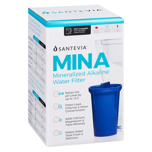 Santevia Mina Pitcher Water Filter 1 EA