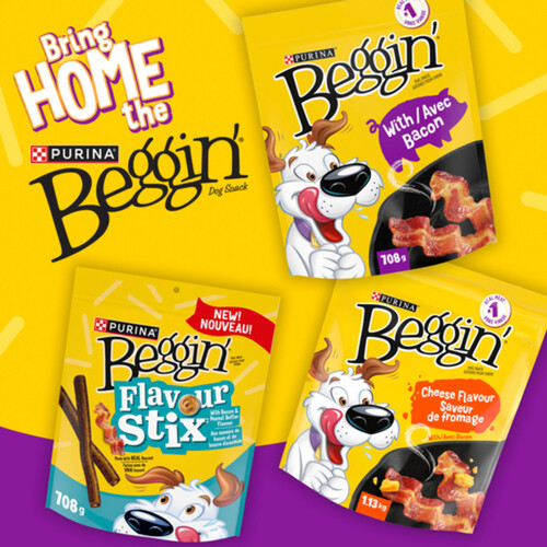 Beggin' Dog Treats With Bacon 170 g