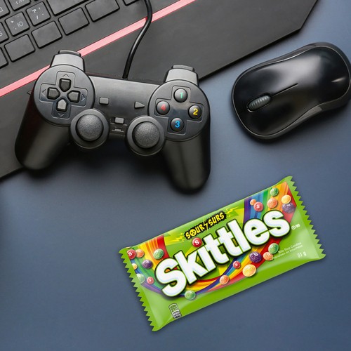 Skittles Chewy Candy Sour Full Size Bag 51 g