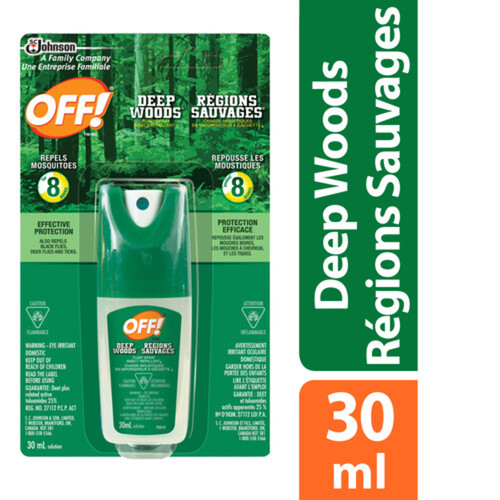 OFF! Deep Woods Insect Repellent Pump Spray 30 ml