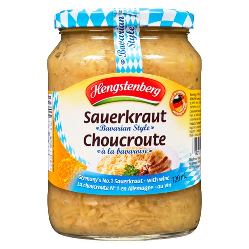 Hengstenberg Bavarian Style Sauerkraut 720 ml