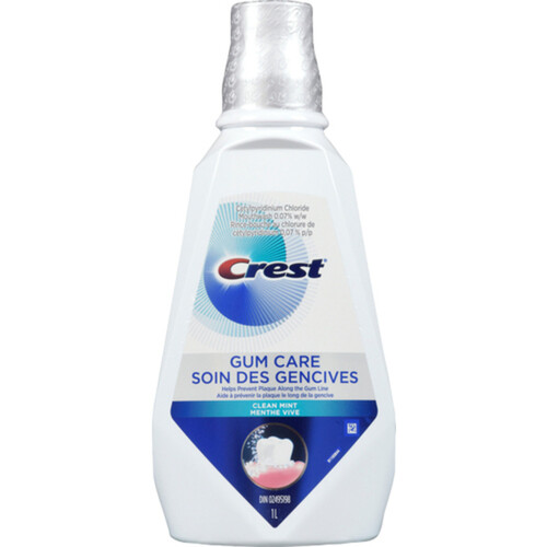 Crest Mouthwash Gum Care Mint 1 L