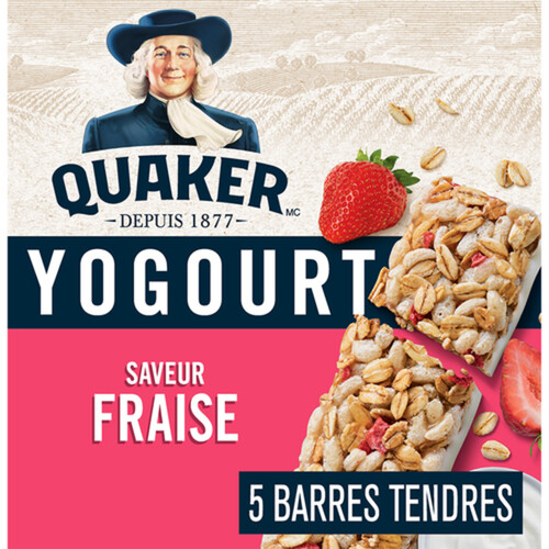 Quaker Granola Bars Yogurt Strawberry 5 x 35 g 