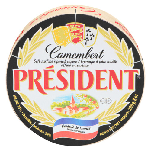 President Camembert Cheese 230 g