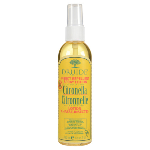 Druide Insect Repellent Spray Lotion Citronella 130 ml