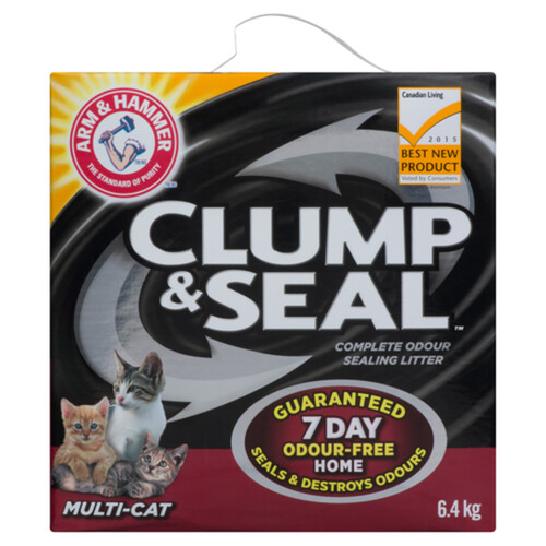 Arm and hammer outlet clump and seal ingredients