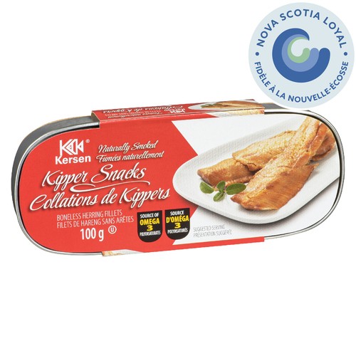 Kersen Kipper Snacks Herring Fillets Boneless Naturally Smoked 100 g