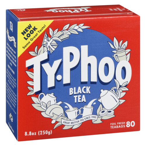 Typhoo Black Tea 80 Tea Bags