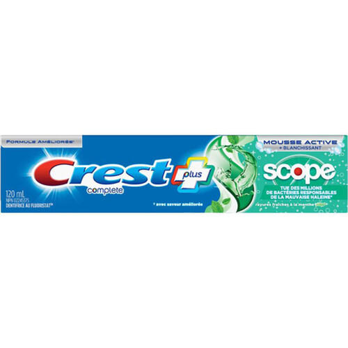 Crest Toothpaste Whiten Plus Scope 120 ml