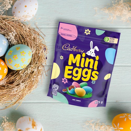 Cadbury Mini Eggs Chocolatey Candy 875 g