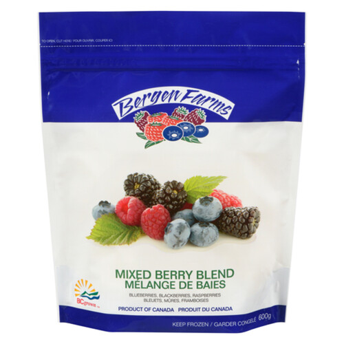 Bergen Farms Mixed Frozen Berry Blend 600 g