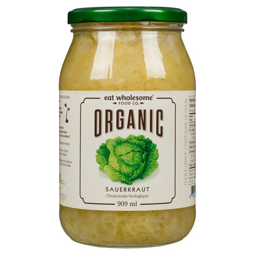 Eat Wholesome Organic Sauerkraut 909 ml