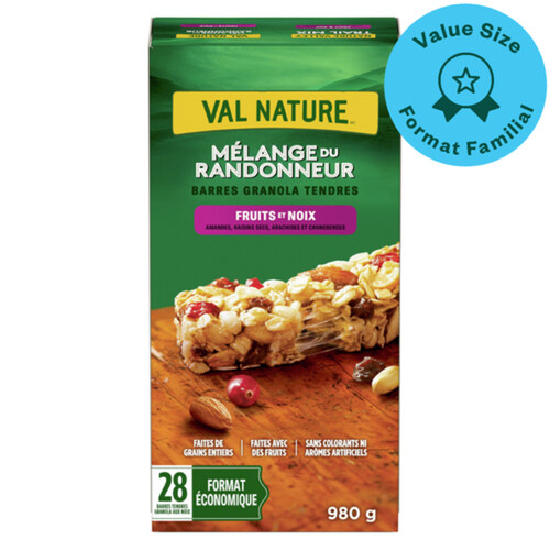 Nature Valley Granola Bars Chewy Trail Mix Fruit and Nut 28 Count 980 g