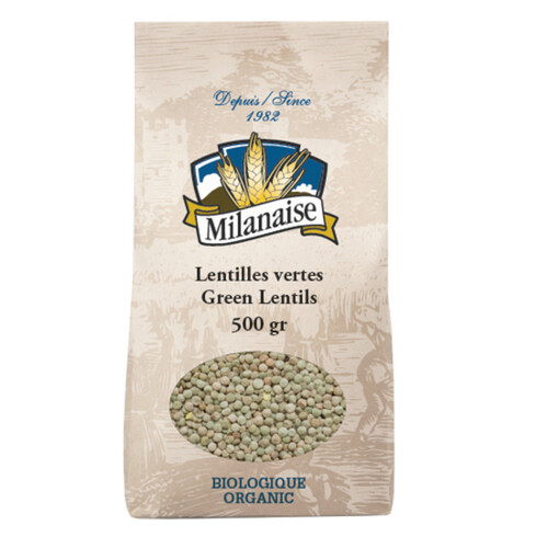 La Meunerie Milanaise Organic Lentils Green 500 g