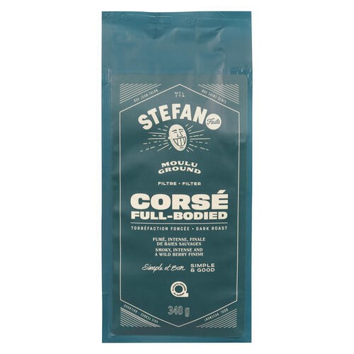 Stefano Faita Ground Coffee Full Bodied Dark Roast 340 g 