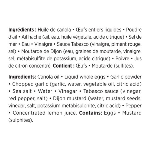 Cuisine Poirier Caesar Mayonnaise 750 ml
